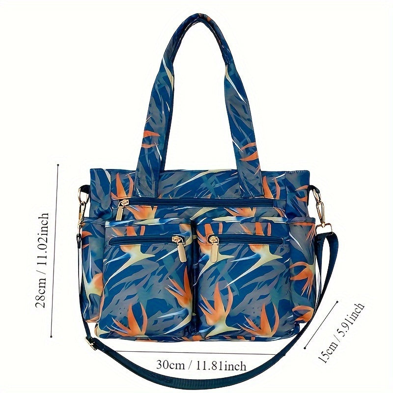 Bolso crossbody nylon casual correa ajustable mujer compartimentos
