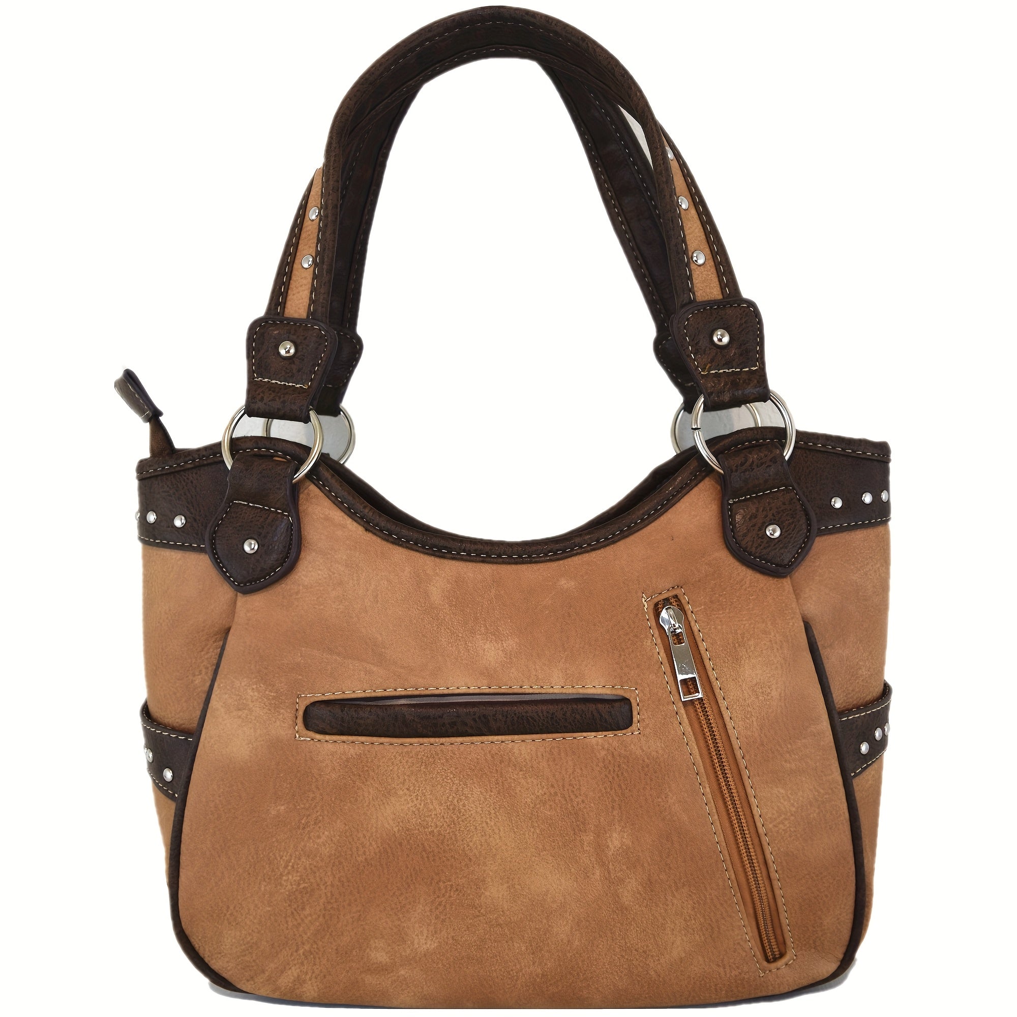 Bolso western caballo bordado corte láser set billetera country
