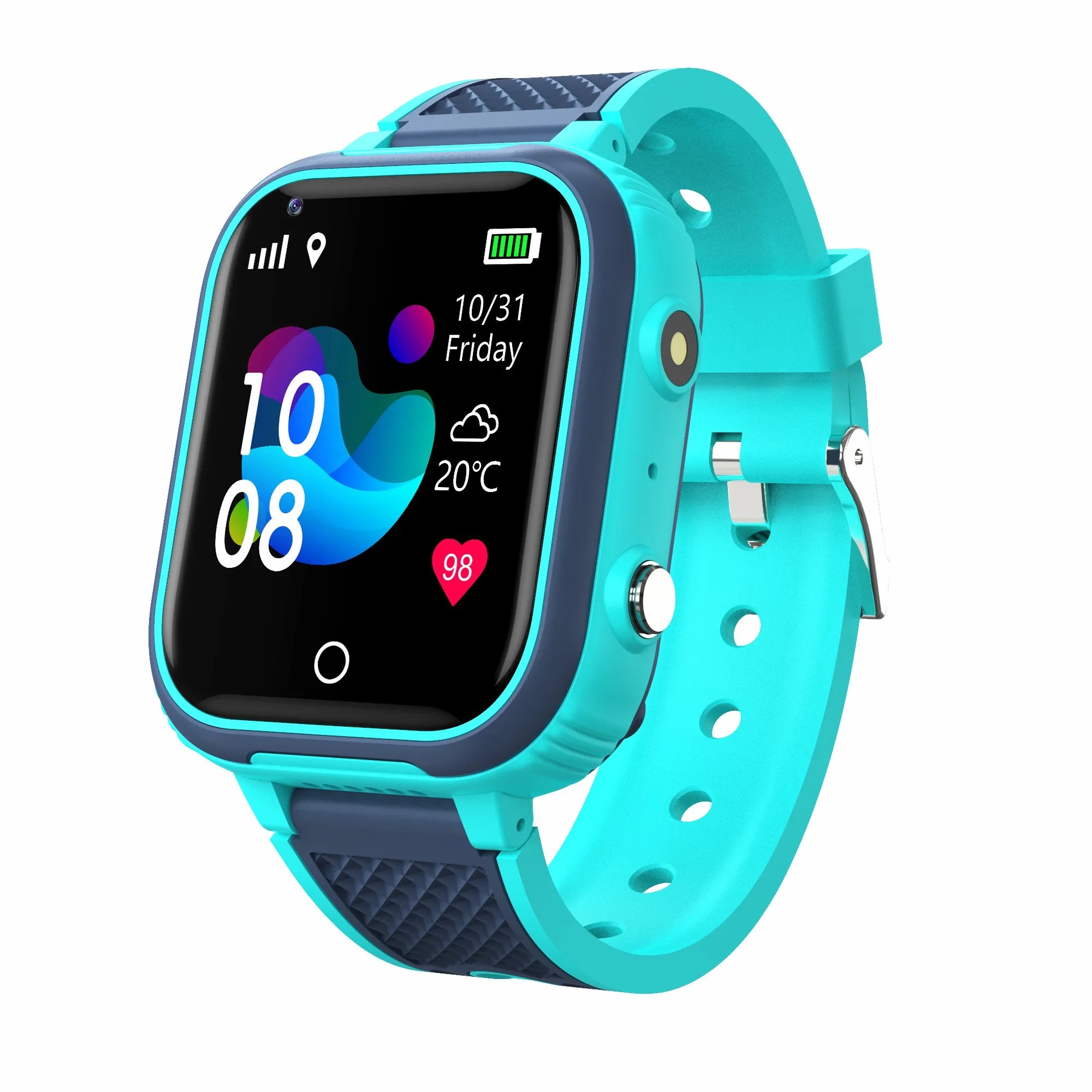Smartwatch 4G para niños videollamadas botón SOS funciones
