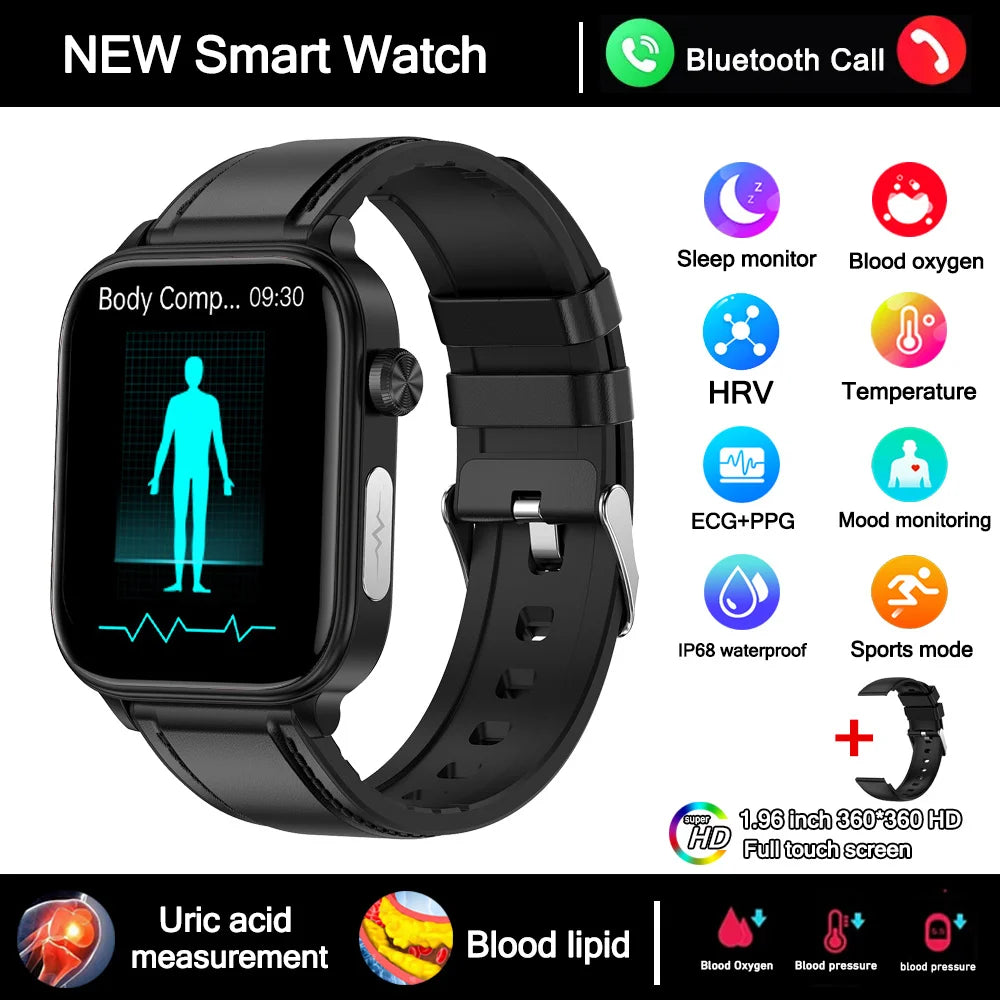 Smartwatch médico diagnóstico monitoreo salud características
