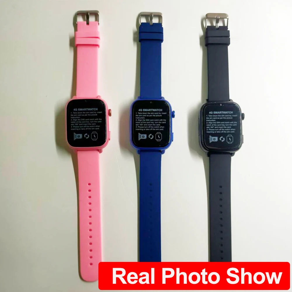 Smartwatch 4G para Niños con Descarga de Apps - GPS + WiFi - Videollamadas - SOS - Cámara - Rastreador de Ubicación