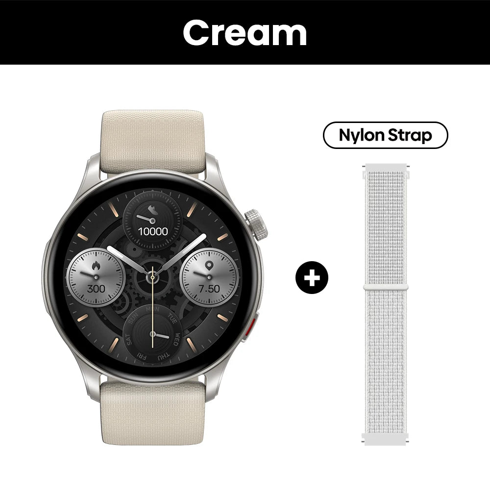 Smartwatch Zeblaze Btalk 3 GPS pantalla AMOLED 1.43 pulgadas vista frontal
