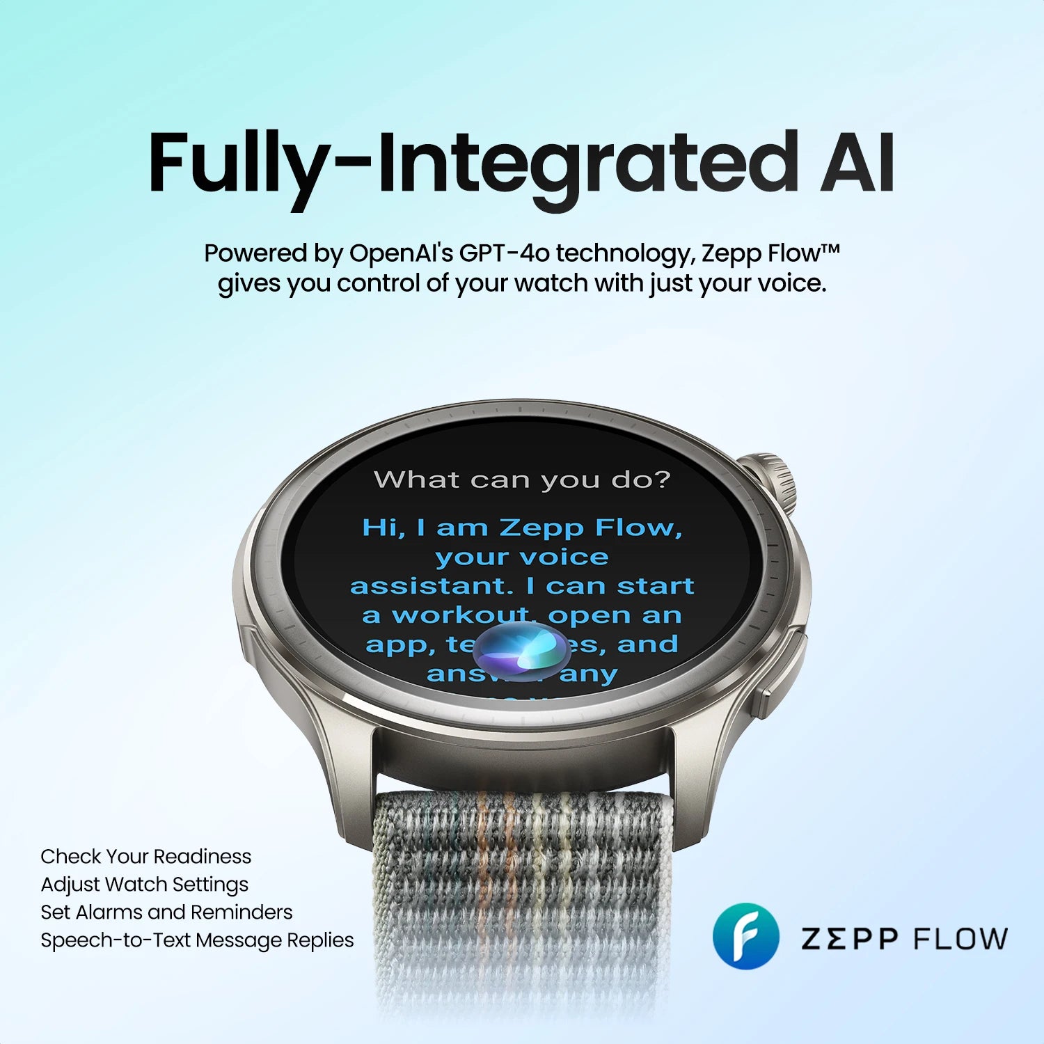 Smartwatch Amazfit Balance 46mm en uso muñeca deportivo elegante
