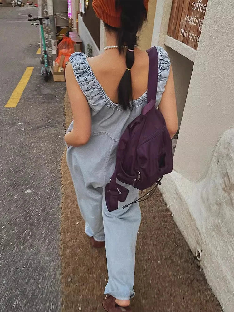 Conjunto 2 piezas mujer top falda plisada casual chic verano vista completa
