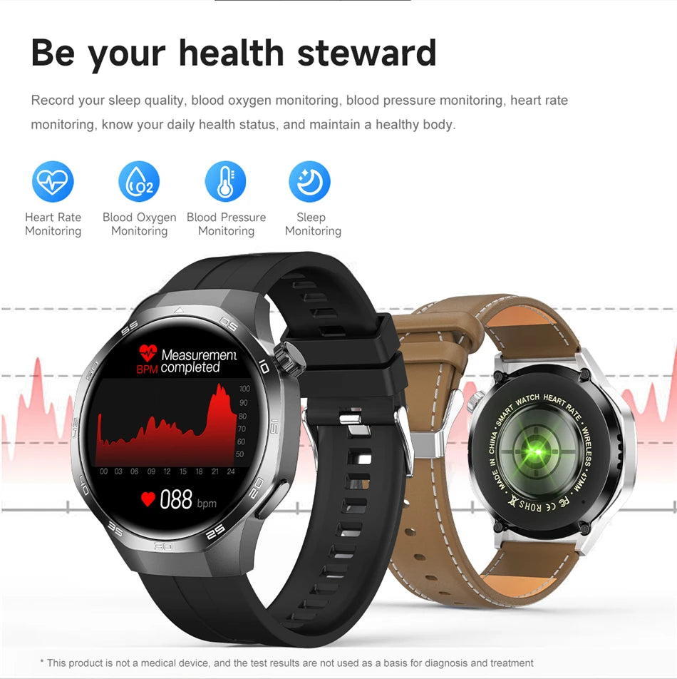 Smartwatch Watch 5 MAX - Pantalla AMOLED HD - NFC - GPS - Llamadas Bluetooth - Resistente al Agua - Deportivo