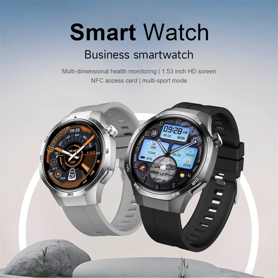 Smartwatch Watch 5 MAX - Pantalla AMOLED HD - NFC - GPS - Llamadas Bluetooth - Resistente al Agua - Deportivo