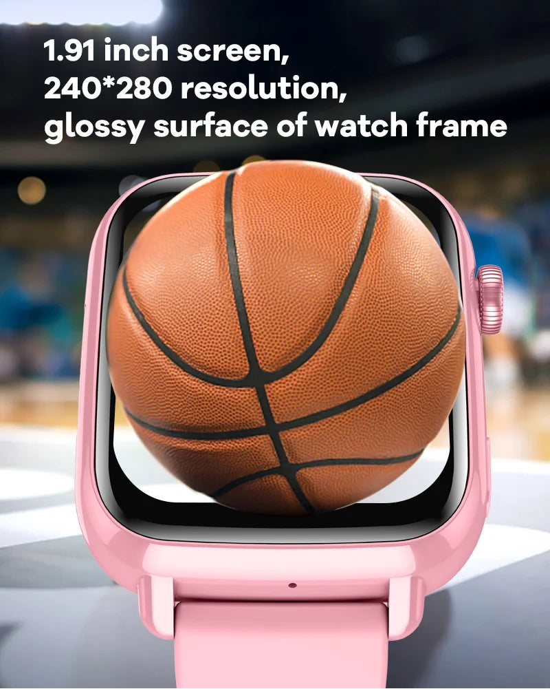 Smartwatch 4G para Niños con Descarga de Apps - GPS + WiFi - Videollamadas - SOS - Cámara - Rastreador de Ubicación